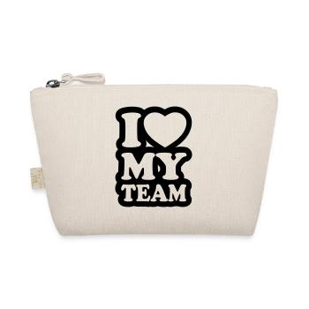 I love my team - J'aime mon équipe - Trousse biologique - nature - Devant