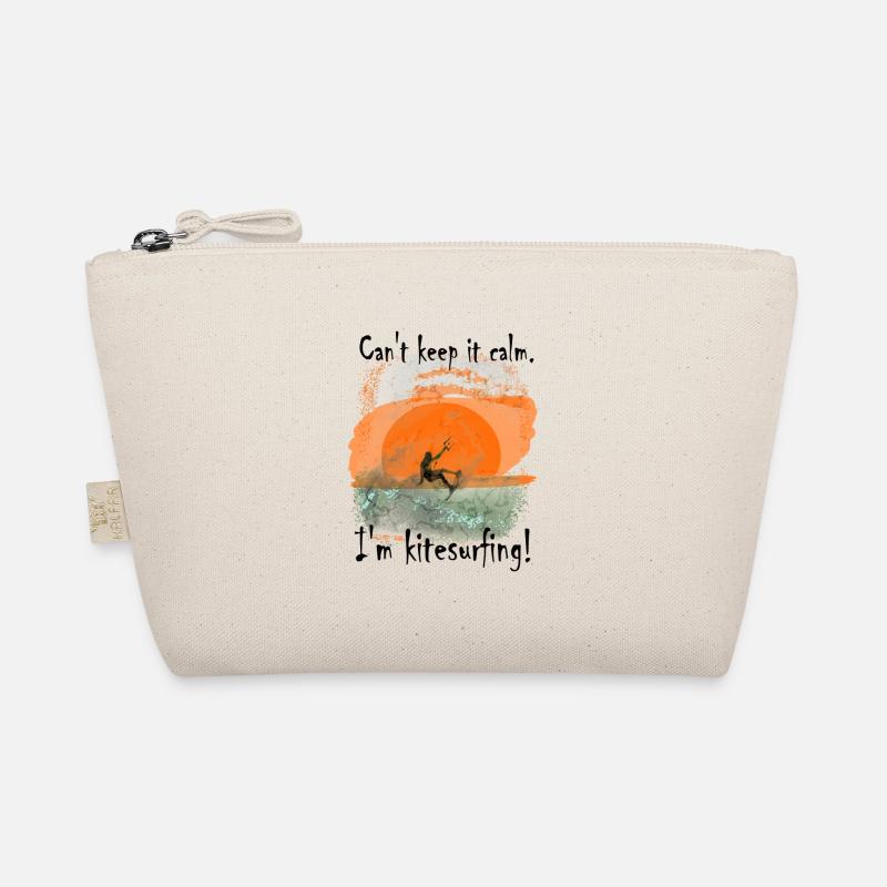 Kite Surfing - Organic Pouch - nature