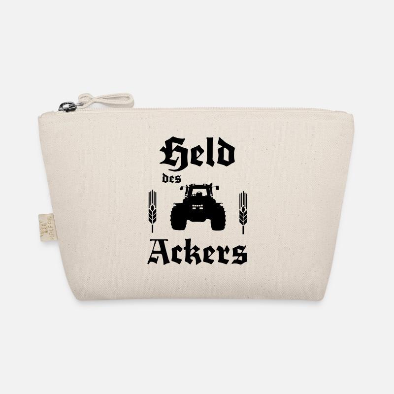 Held des Ackers Trecker - Bio-Täschchen - Natur