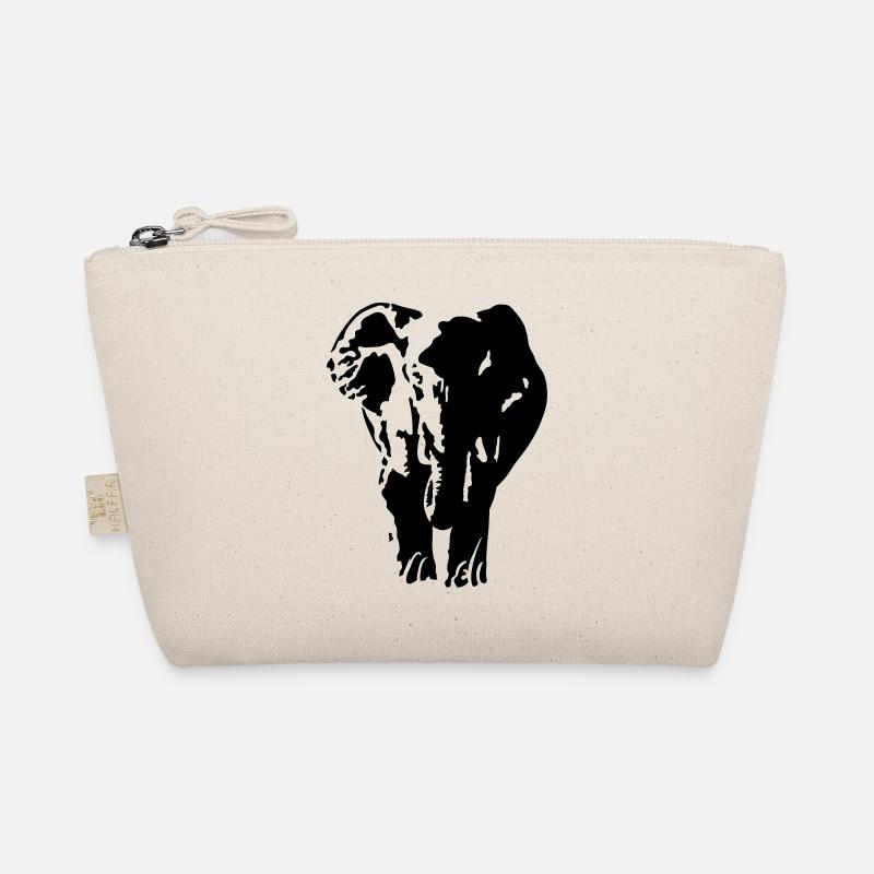 Elephant - Organic Pouch - nature
