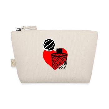 Basket-ball amour - Trousse biologique - nature - Devant