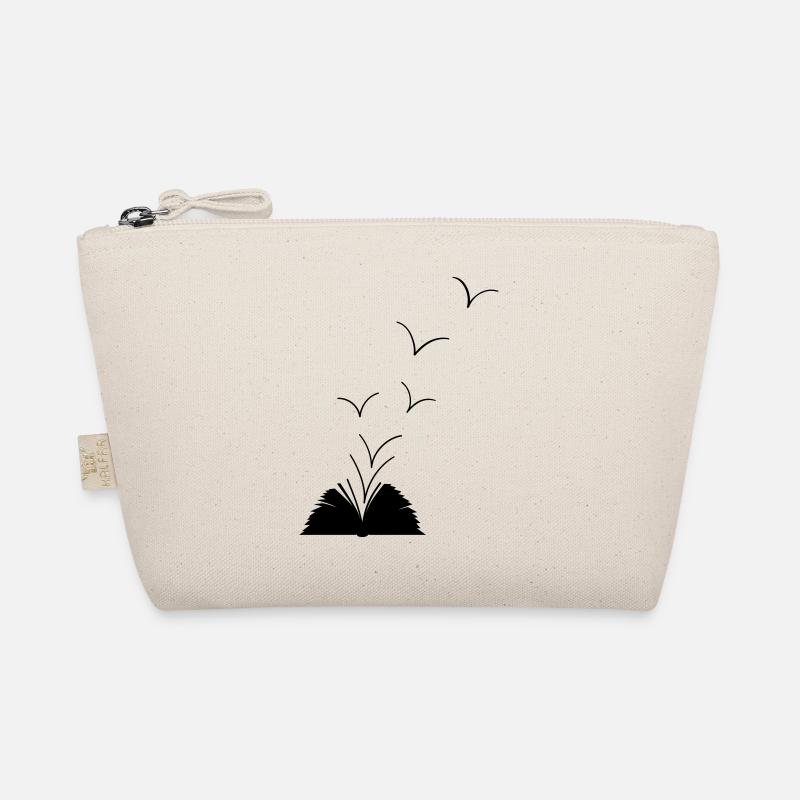 Offenes Buch Bio-Täschchen