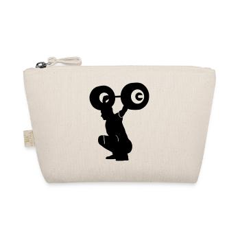 weightlifter - Organic Pouch - nature - Front