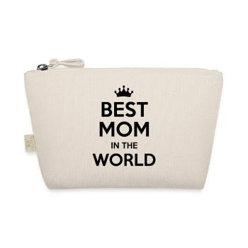 best mom in the world - Bio-Täschchen - Natur - Vorne
