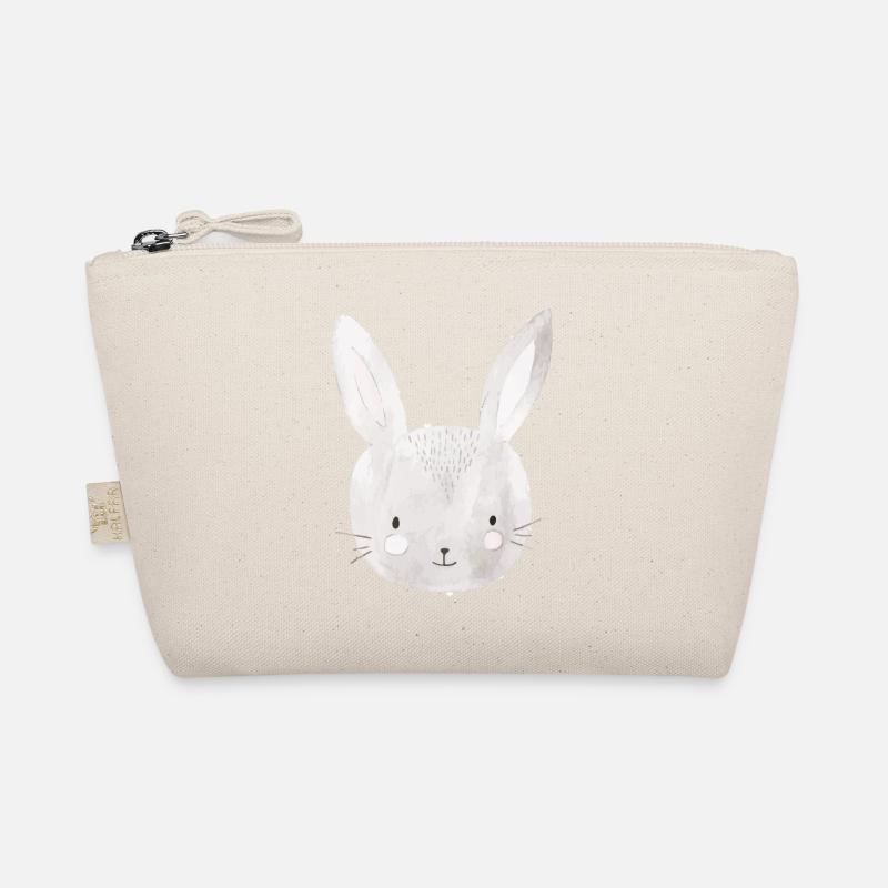 Bunny Rabbit Family Easter bunny Organic Pouch