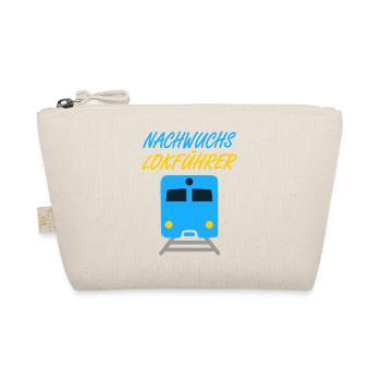 Cadeau enfant bébé conducteur de train progéniture - Trousse biologique - nature - Devant
