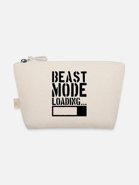 Caution Beast Mode Loading - Trousse biologique - nature - Devant