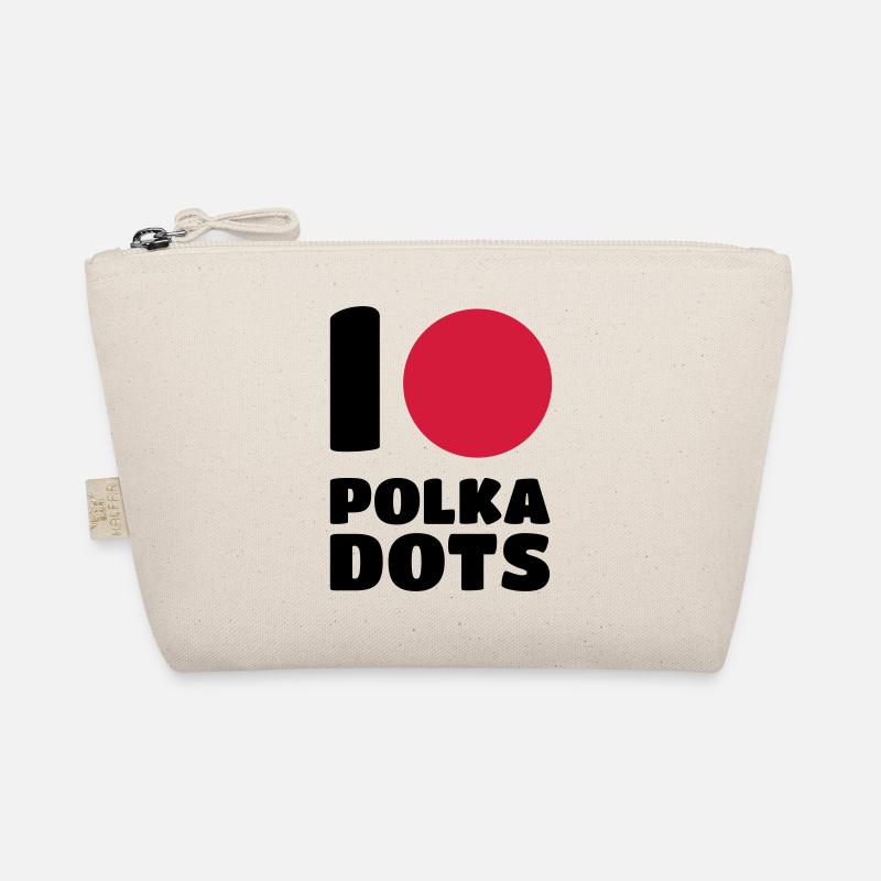 Polka Dots Bio-Täschchen