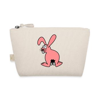 Osterhase mit ostereiern - Bio-Täschchen - Natur - Vorne