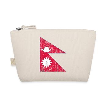 Drapeau du Népal drapeau Fahne Flagge drapeau bandera - Trousse biologique - nature - Devant