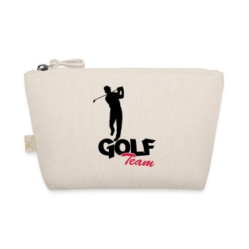 golfer_team2 - Bio-Täschchen - Natur - Vorne