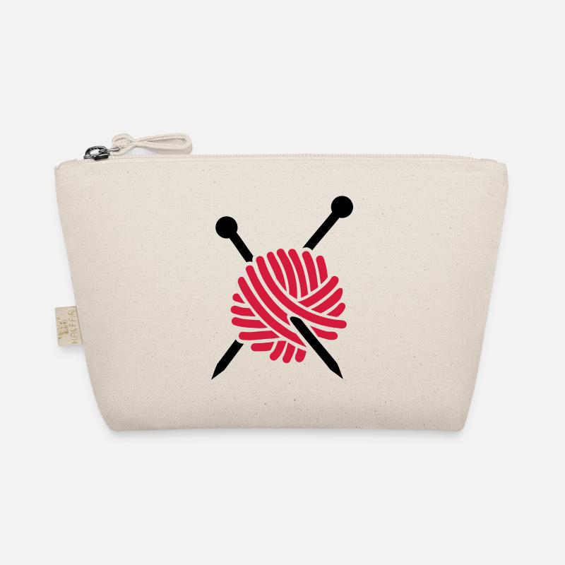 Knitting Organic Pouch