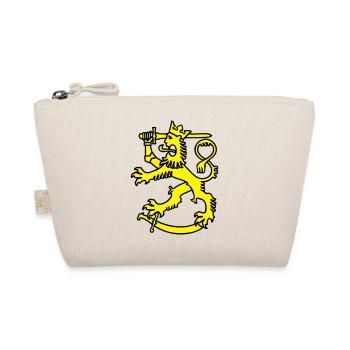 finnish symbol finland lion flag coat of arms - Organic Pouch - nature - Front