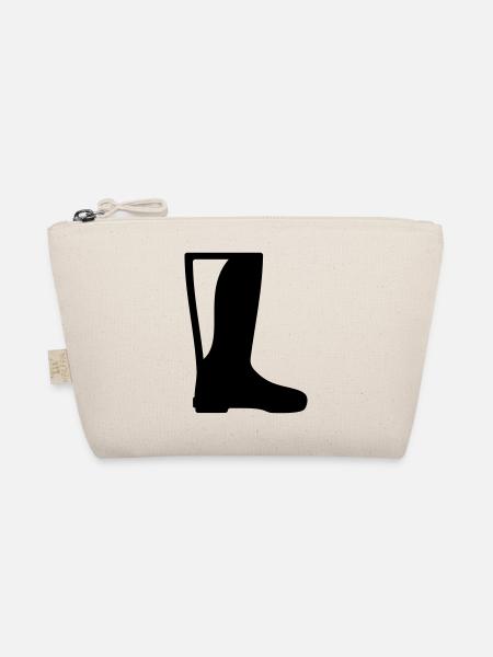 Stiefel - Bio-Täschchen - Natur - Vorne
