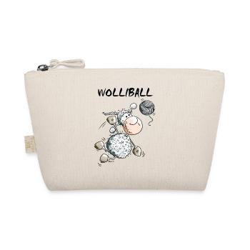 Wolliball - Volleyball - Bio-Täschchen - Natur - Vorne