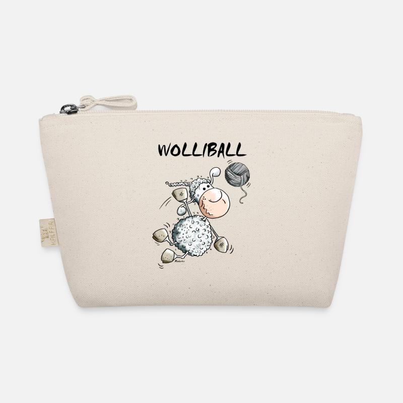 Wolliball - Volleyball - Bio-Täschchen - Natur