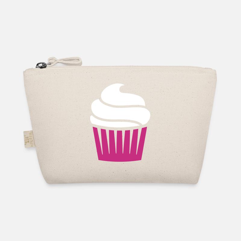 cupcake two-colored Organic Pouch