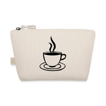 coffee cup - Organic Pouch - nature - Front