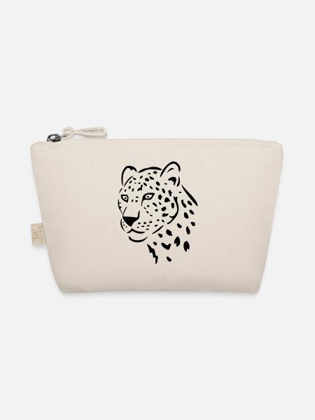 leopard - Organic Pouch - nature - Front
