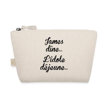 James dîne, l'idole déjeune - Trousse biologique - nature - Devant