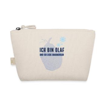 Ich bin Olaf und ich liebe Umarmungen T-Shirt - Bio-Täschchen - Natur - Vorne