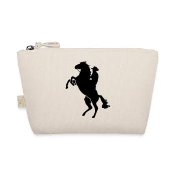 Western Riding - Pferd - Horse - Bio-Täschchen - Natur - Vorne