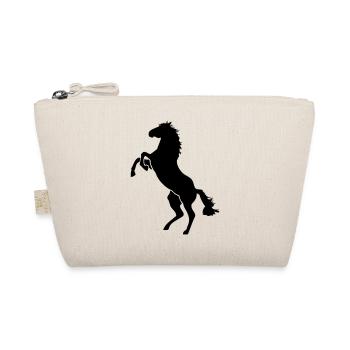 Pferd - Horse - Bio-Täschchen - Natur - Vorne