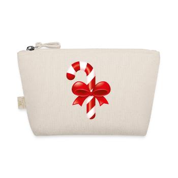 Smiley Christmas Candy - Organic Pouch - nature - Front