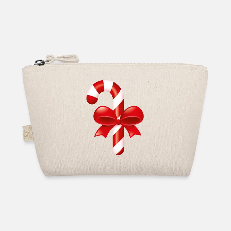 Smiley Christmas Candy Bio-Täschchen