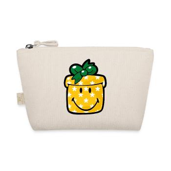 Smiley Christmas Present - Trousse biologique - nature - Devant