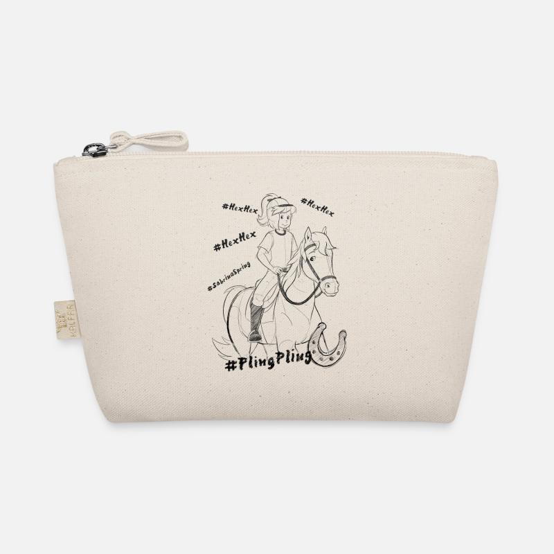 Bibi on Sabrina Line Art #PlingPling Organic Pouch
