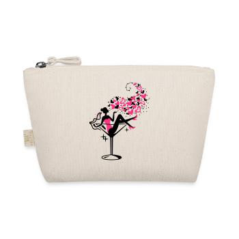 Braut - Bride - JGA - Cocktail - Herz - 2C - Bio-Täschchen - Natur - Vorne
