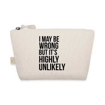 Never Wrong - Organic Pouch - nature - Front