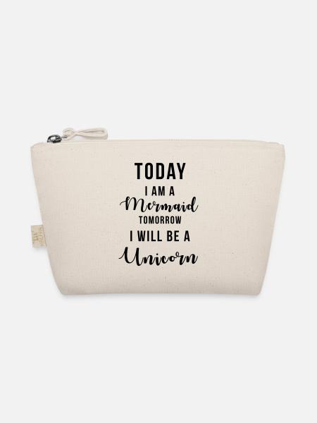 Mermaid today Unicorn tomorrow - Trousse biologique - nature - Devant