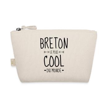 Bretagne / Breton / Bretonne / BZH / Breizh - Organic Pouch - nature - Front