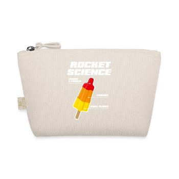 Rocket science popsicle rocket science pop art - Organic Pouch - nature - Front