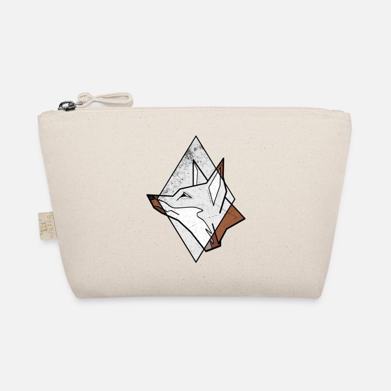 Fuchs geometrisch Bio-Täschchen