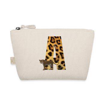 leopard a - Organic Pouch - nature - Front