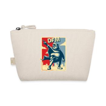 Motif de diarrhée "Big Business" rectangulaire - Trousse biologique - nature - Devant