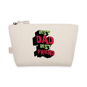 Best dad Best Friend - Organic Pouch - nature - Front