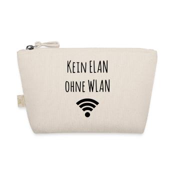 Kein Elan ohne Wlan - Bio-Täschchen - Natur - Vorne