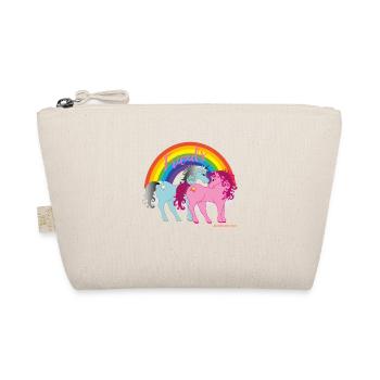 Einhorn Friends - Unicorn - Pferd - Pony - Pink - Bio-Täschchen - Natur - Vorne