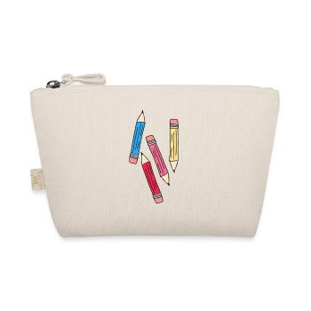 pencils - Organic Pouch - nature - Front