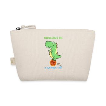 Thesaurus on a synonym roll Dinosaur - Organic Pouch - nature - Front