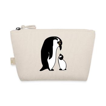 Pinguin - Bio-Täschchen - Natur - Vorne