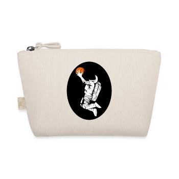 Astronaute avec imprimé basket-ball - Trousse biologique - nature - Devant
