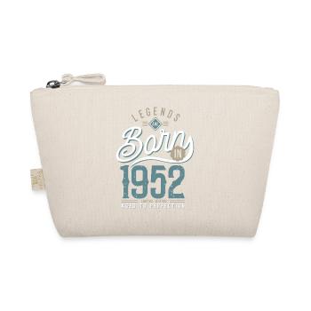 legends are born in 1952, anniversary 70 years - Organic Pouch - nature - Front
