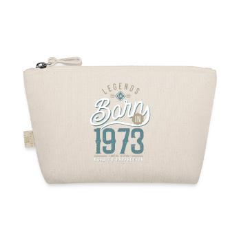 Legends are born in 1973 anniversary 50 years - Organic Pouch - nature - Front