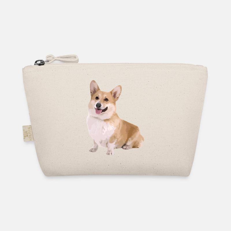 Corgi - Bio-Täschchen - Natur