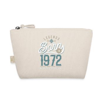 Legends are born in 1972 anniversary 51 years - Organic Pouch - nature - Front